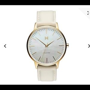 MVMT Boulevard Abbott Kinney women’s leather watch
